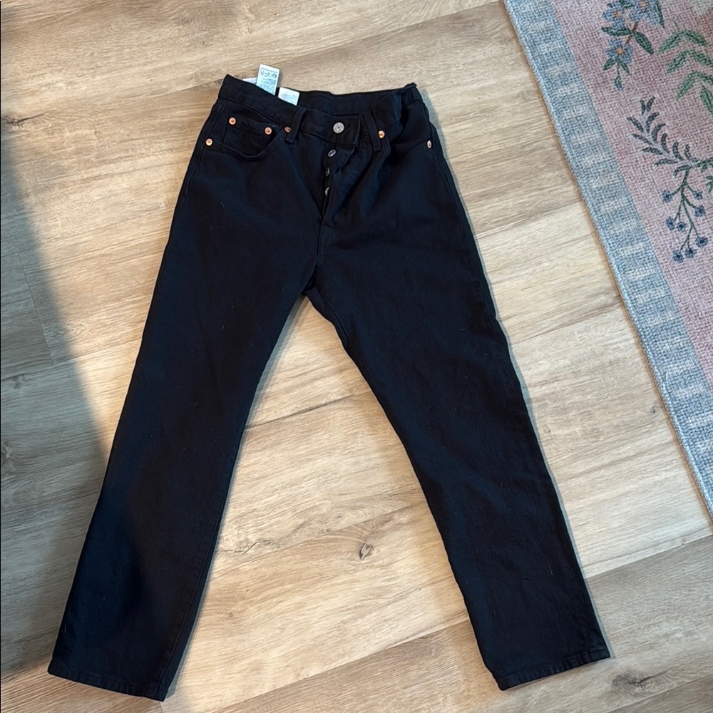 Levi's Black Denim Jeans